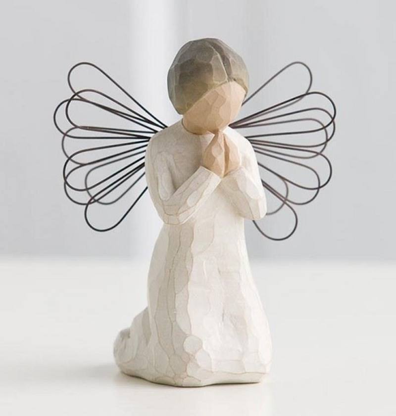 Angel of Prayer 10.5 cm Willow Tree 26012