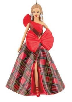 Holiday Barbie Ornament