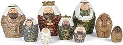 Nesting Nativity -Set of 9