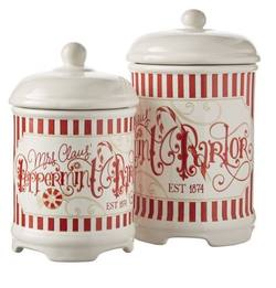 Peppermint Parlour  Storage Jars- Set of 2