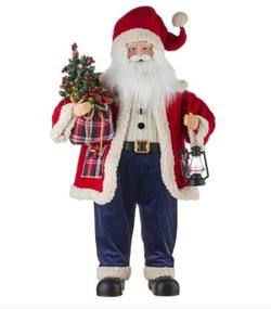 Santa with Tree - Lightup  LAST ONES