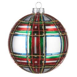 Plaid Bauble