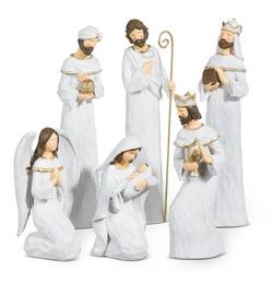 Nativity White - Set 6