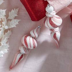 Peppermint Finial - Set of 2