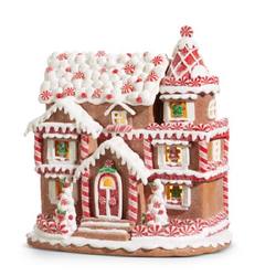 Peppermint Gingerbread House