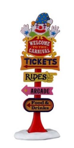Carnival Welcome Sign