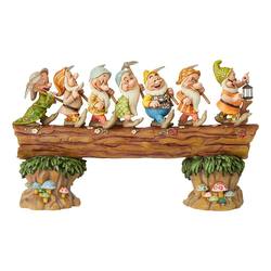 Seven Dwarfs  on Log - Musical