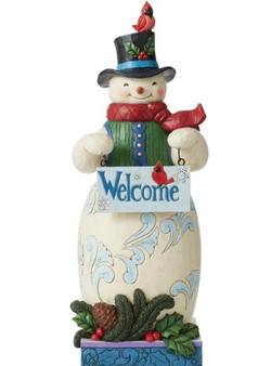 Snowman Merry Christmas Plaque