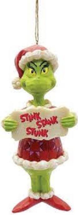 Grinch ornament - Stink, Stank, Stunk