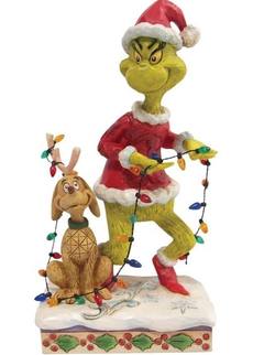 Grinch & Max in Lights