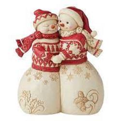 Baby its Cold Outside - Snowman Couple