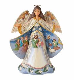 Angel nativity Open Coat