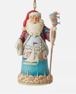 Coastal Santa Hanging Decoration