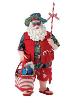 Santa Hook, Line, and Sinker