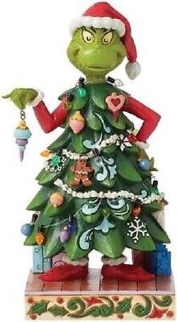 Grinch Dressed as Tree