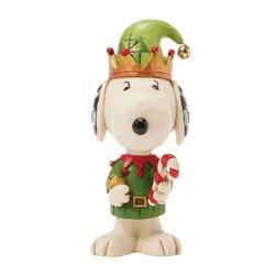 Mini Snoopy Christmas Elf
