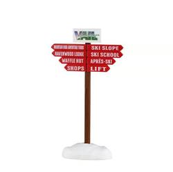 Ski Slope Sign