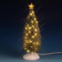 Clear Light Evergreen Tree, Large