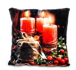 Light Up - Cushion 45cm x 45cm - 3 Candles