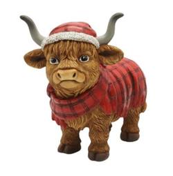 Highland Cow - Tartan Blanket