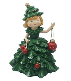 Fairy Girl Christmas Tree with Bauble