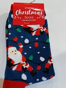 Socks - Santa Lights
