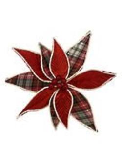 Red and Tartan Flower Berry Center