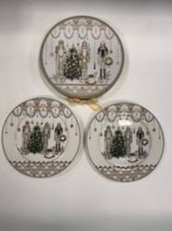 Gold Green Nutcracker - Side Plate - SET OF 2