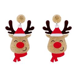 Christmas Rudolph Earrings