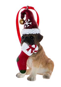 Pug Hanging Ornament