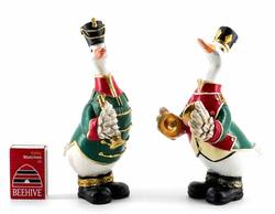 Christmas Duck Band Players - Set of 2