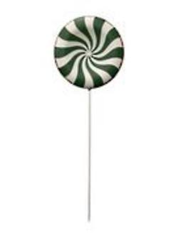 Green Candy Metal Lollipop 87cm