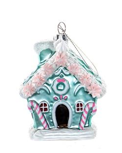 Pastel House Hanging Ornament