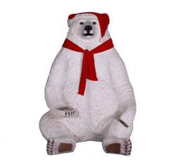 Sitting Polar Bear