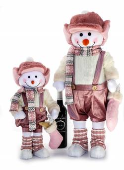Snowman - Pink - Small