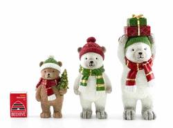 Traditional Teddy Bear - 3 Assorted
