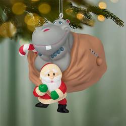 2026 I Want a Hippopotamus for Christmas Musical Ornament