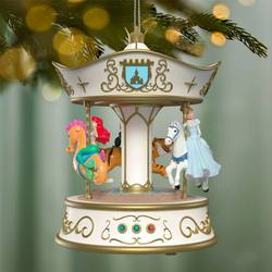 2026 Disney Princess Dreams Go Round Musical Ornament With Light and Motion