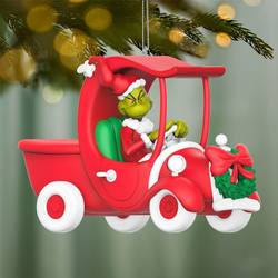 2026 Dr. Seuss's How the Grinch Stole Christmas!™ A Grinchy Sleigh On the Way Ornament