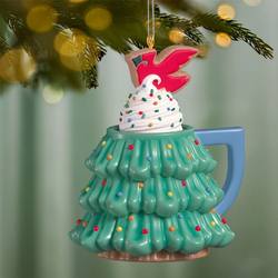 2026 Cup of Cozy Porcelain Ornament, 3rd in the Series