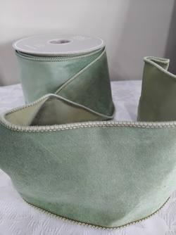 sage Green 4" ribbon