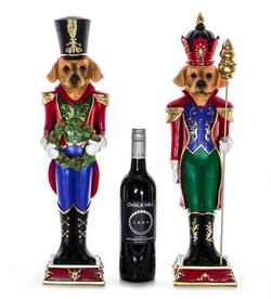 Nutcracker - Dog with Wreath