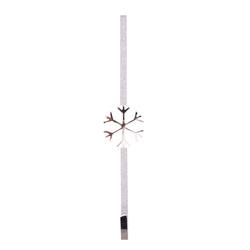 Silver Snowflake Wreath Hanger