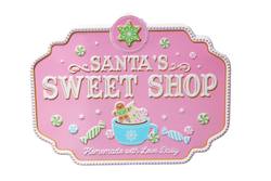 Metal Sign 'Santa's Sweet Shop'