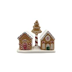 Gingerbread House Ceramic Salt & Pepper Shakers