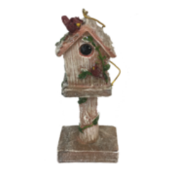 Rustic Bird House Hanger