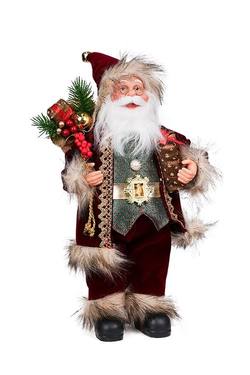 Santa  Dark Red Velvet