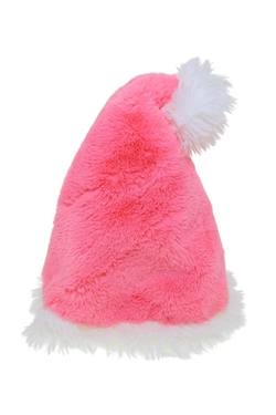 Pink and White Santa Hat