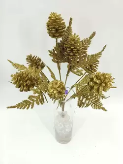 Gold Glitter Cone Spray