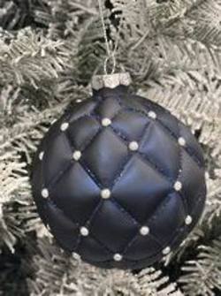 Blue and White Pearl Ball